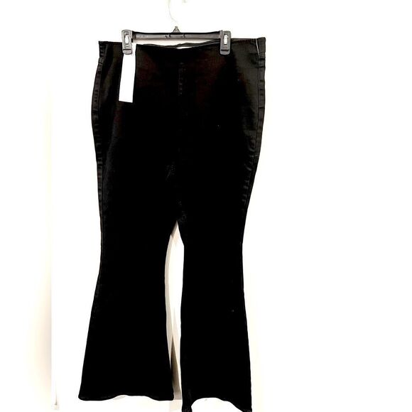 TINSELTOWN Womens Black size 11 Stretch Juniors' Pull-On Flare Jeans bla… - Picture 6 of 8